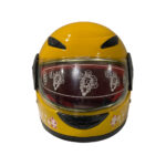 Παιδικό κράνος για μικρό παιδί για μοτοσυκλέτα γουρούνα atv mini moto κίτρινο